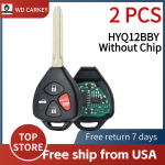 TOY 3+1 Buttons 314Mhz HYQ12BBY( Without Chip)